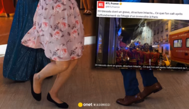 Skoczna impreza urodzinowa w mieszkaniu w Paryżu. Nagle zapadła się podłoga - Onet Wiadomości