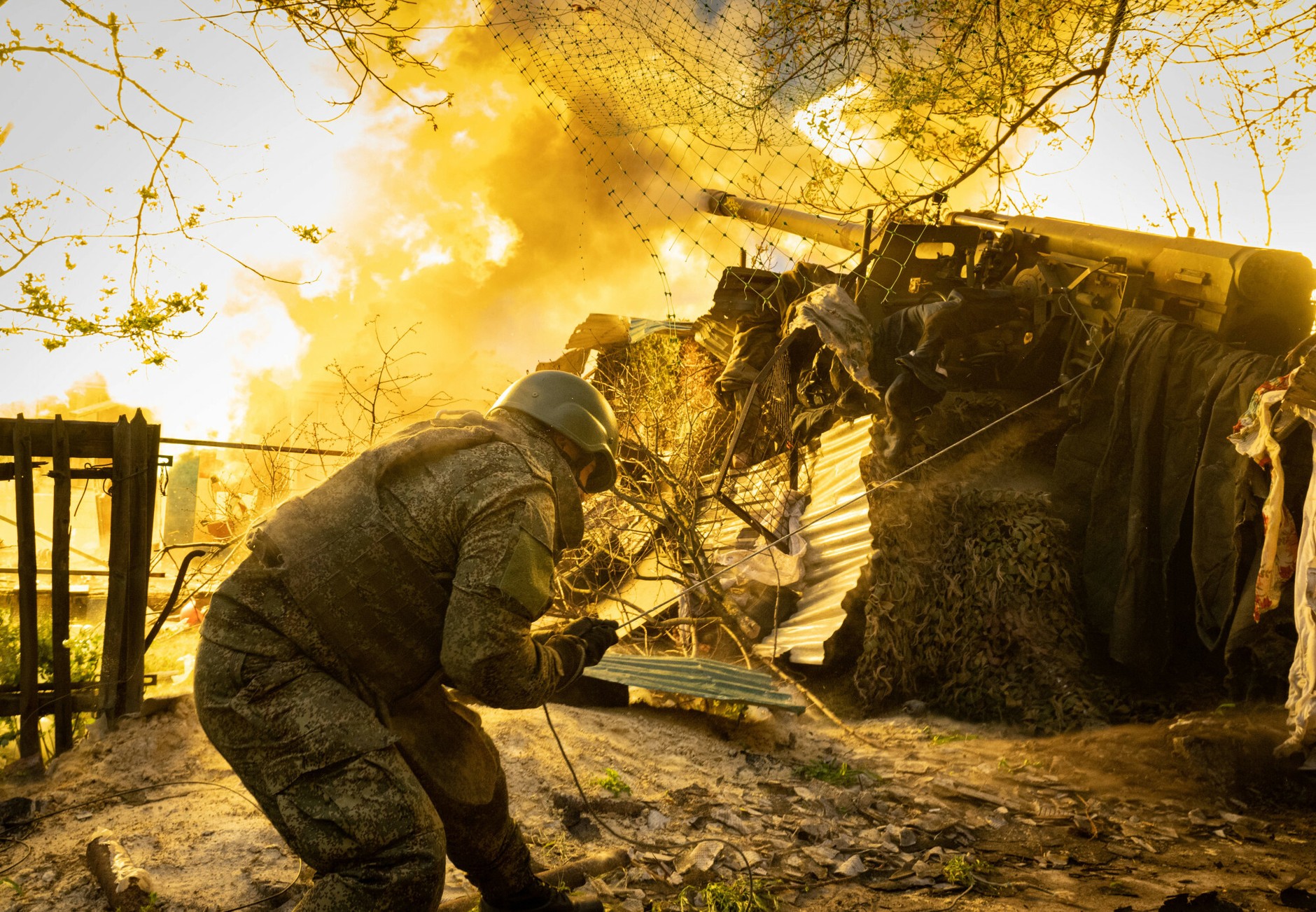 Rosyjscy żołnierze na linii frontu, 28 maja 2025 r.