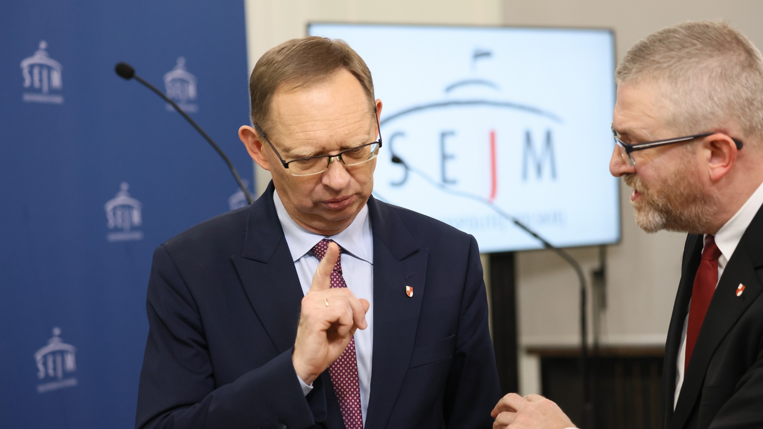 Roman Fritz i Grzegorz Braun