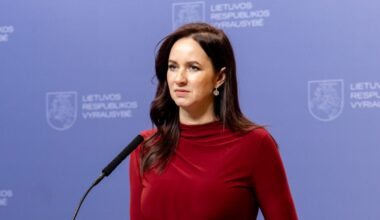 Premier Litwy Inga Ruginiene. Zdjęcie: x.com/IRuginiene