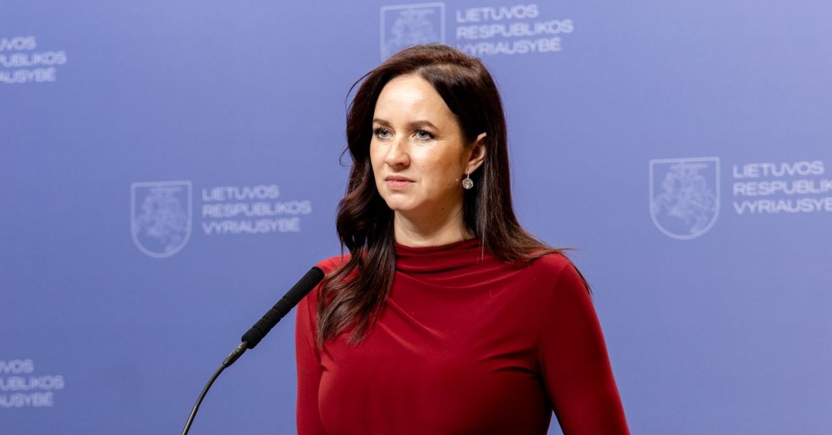 Premier Litwy Inga Ruginiene. Zdjęcie: x.com/IRuginiene