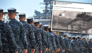 Tankowce z flagą Rosji uciekają przez Atlantyk. USA wysłały niszczyciel