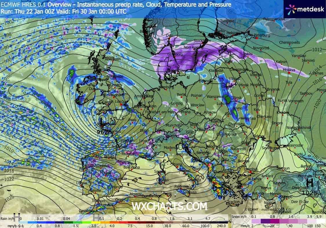 Ocieplenie w regionie za sprawą potężnych niżów z zachodu