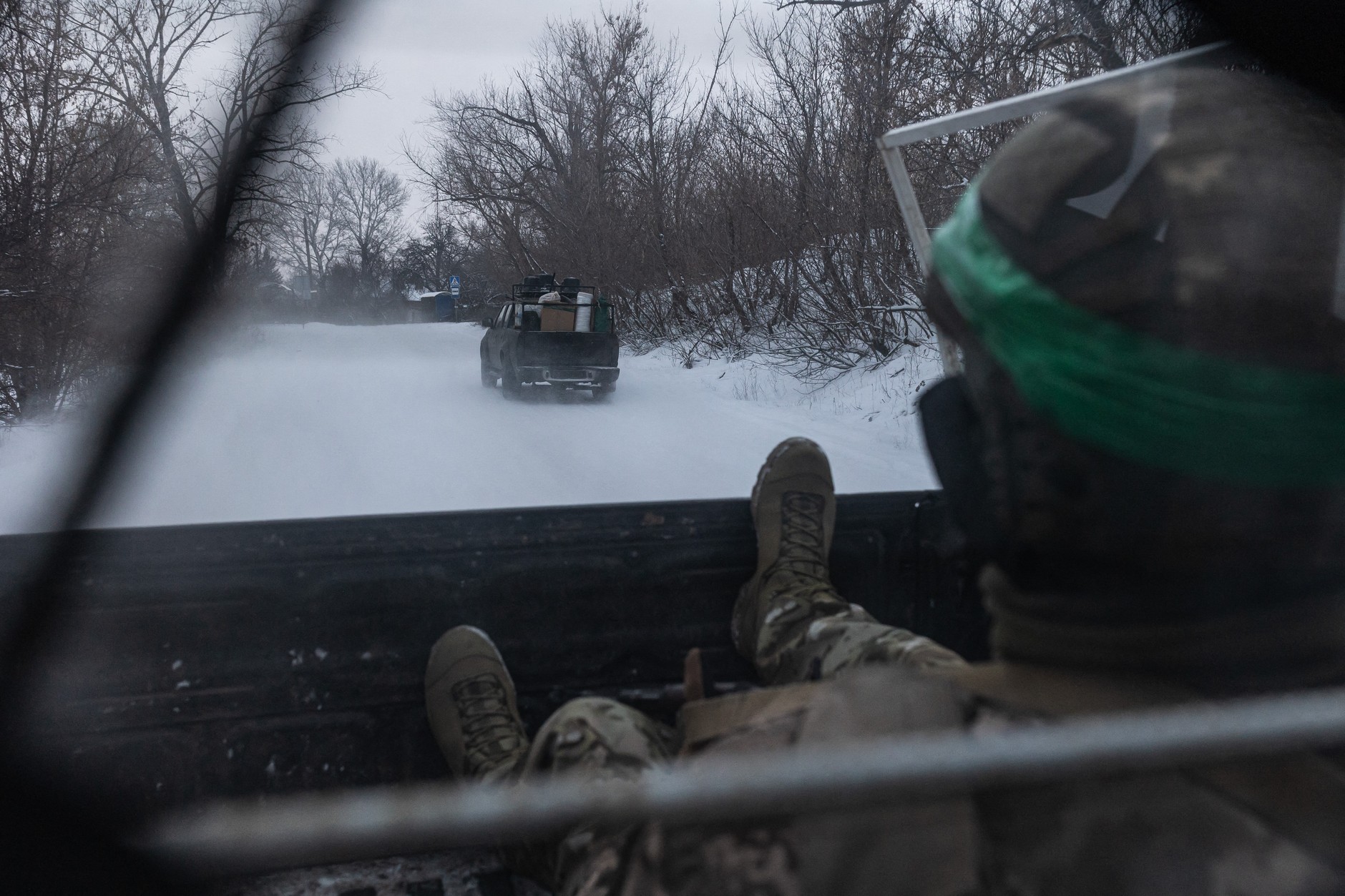 Ukraiński żołnierz, obwód doniecki, 31 grudnia 2025 r. (zdjęcie poglądowe)