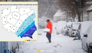 Nowe śnieżyce niebawem uderzą w Polskę. Może spaść nawet 30 cm śniegu [MAPY]