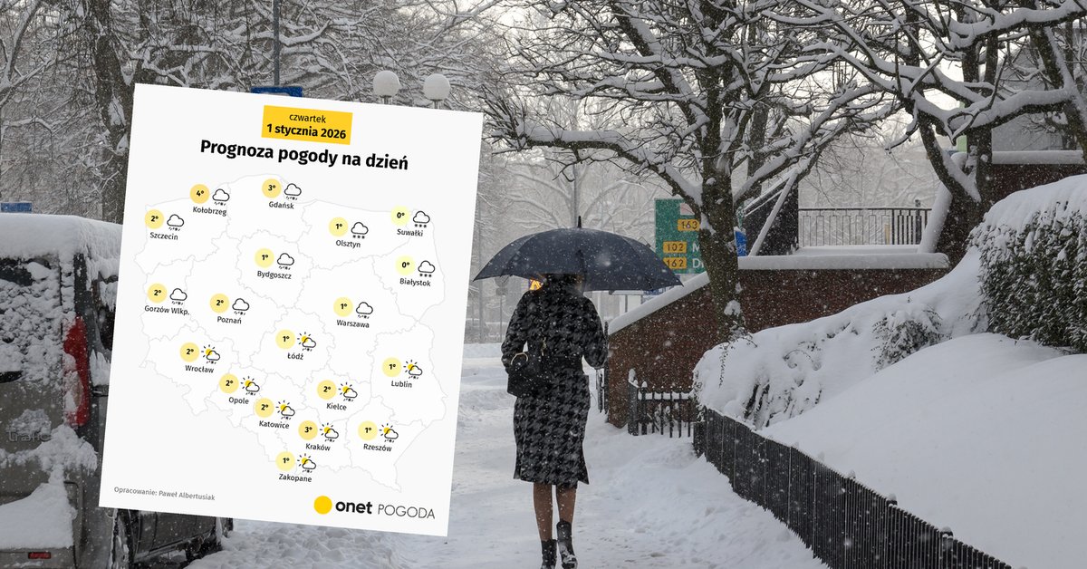 Zawieje śnieżne to nie wszystko. Oto co czeka nas w pogodzie w czwartek