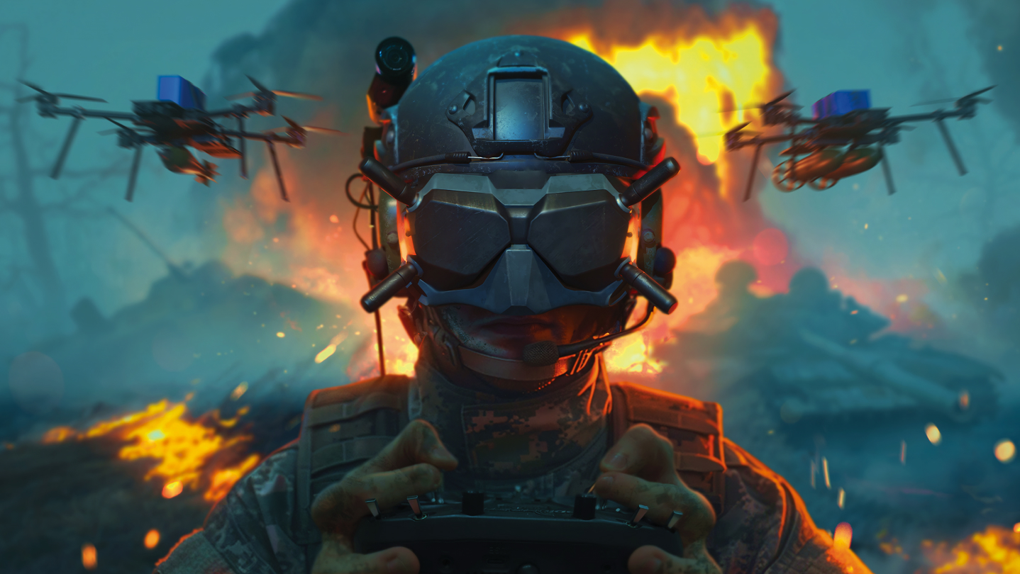 Bojowy symulator drona udaje grę na&nbsp;Steamie. Ukrainian Fight Drone Simulator pomoże wam przygotować się do&nbsp;ewentualnej wojny [RECENZJA]