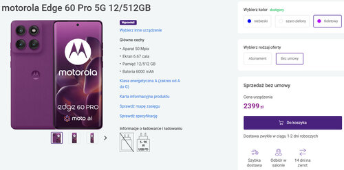 Motorola Edge 60 Pro