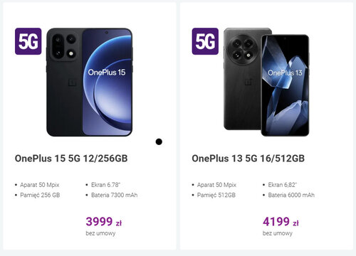OnePlus 15 i OnePlus 13