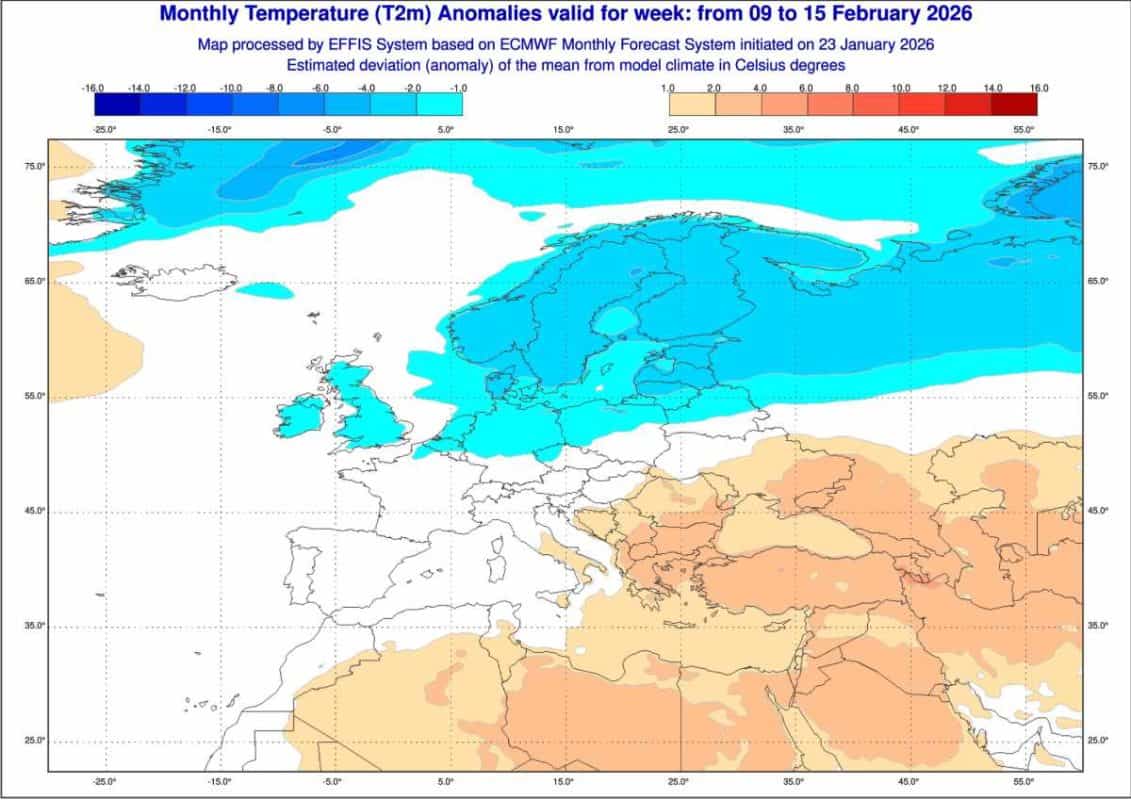 pogoda długoterminowa i zmiana trendu