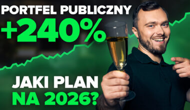 Publiczny portfel z rekordem: +240% zysku. Co kupuję na I kwartał 2026?