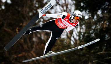 Domen Prevc górą w serii próbnej