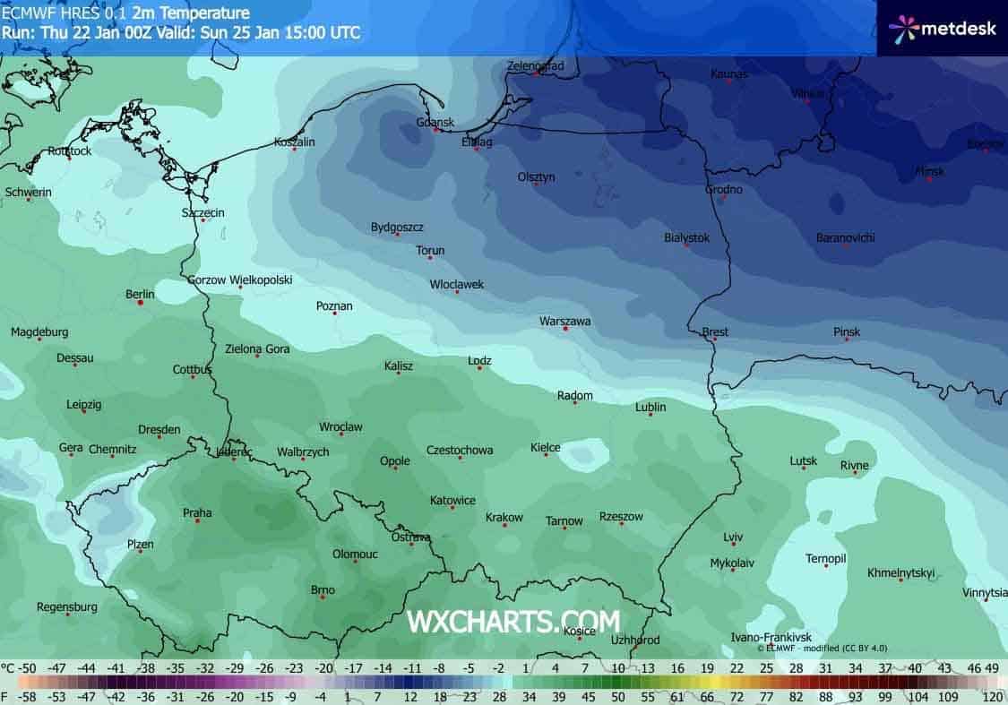 Ocieplenie. weekend już w południwej połowie Polski