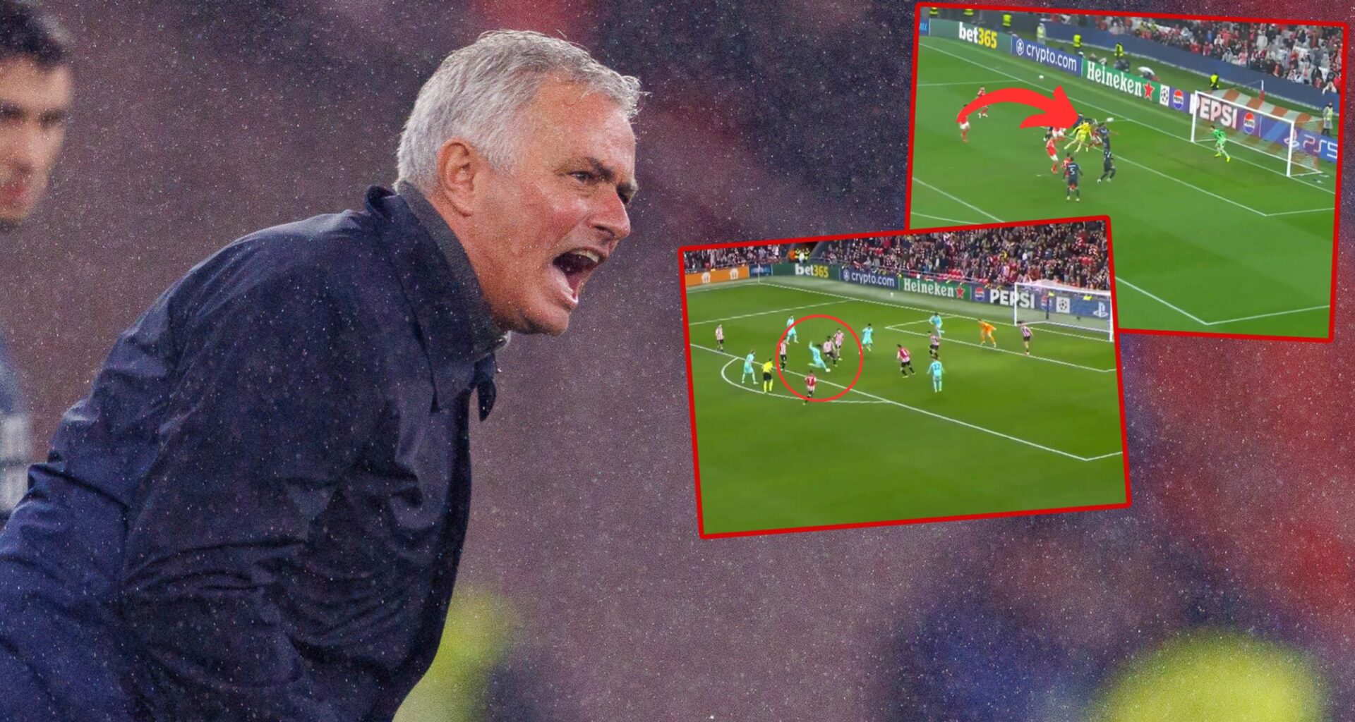 Jose Mourino i gole Benfiki Lizbona i Sportingu