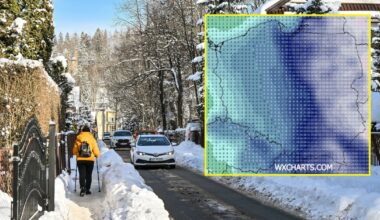 Noce na początku tygodnia na wschodzie mogą przynosić spadki do -20 st. C, a nawet niżej