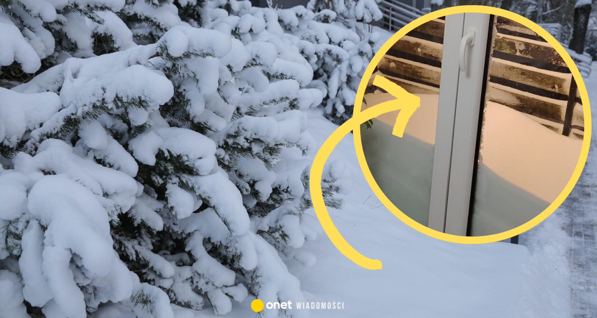 Śnieżyce paraliżują Polskę. Pokazała, co stało się na jej balkonie - Onet Wiadomości