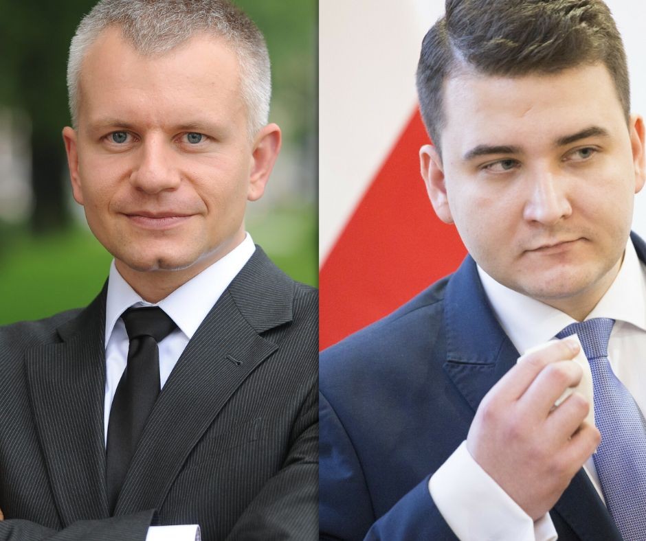 Biznesmen Radosław Tadajewski i były współpracownik Antoniego Macierewicza -  Bartłomiej Misiewicz