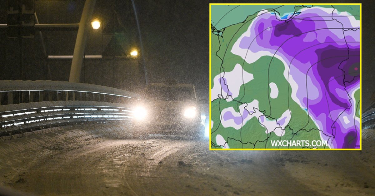 Już w weekend pojawią się opady deszczu i śniegu, ale raczej nie będą one zbyt intensywne