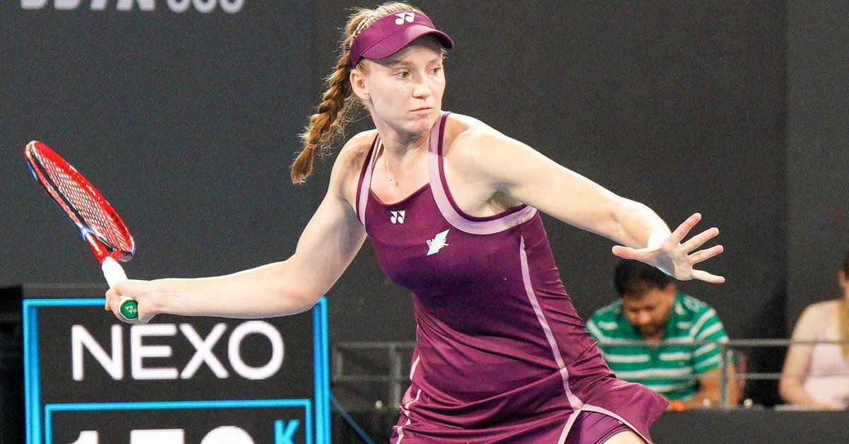 Pokaz mocy Jeleny Rybakiny w Brisbane! Jasny sygnał dla rywalek