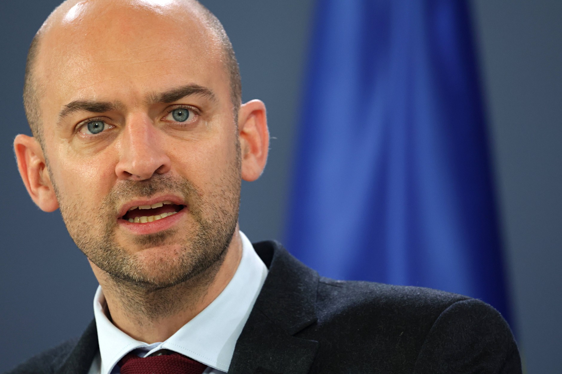 Jean-Noel Barrot, francuski minister spraw zagranicznych i europejskich. Belgrad, 16 styczmia 2026 r.