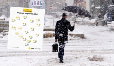 W piątek szykują się burze śnieżne. Sprawdź, gdzie pogoda da się mocno we znaki