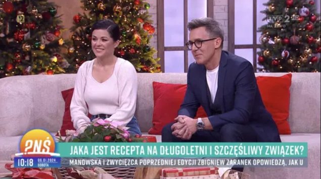 Katarzyna Cichopek, Maciej Kurzajewski w "Pytaniu na śniadanie"