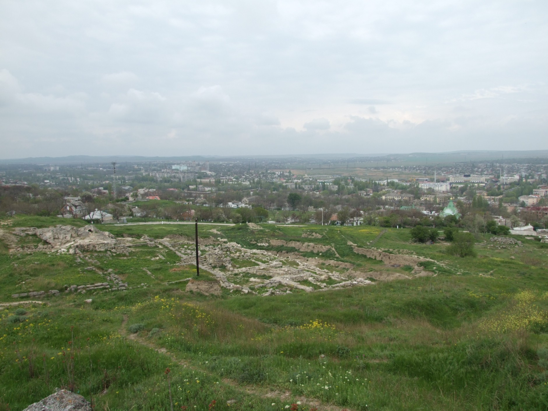 Kompleks archeologiczny "Starożytne miasto Panticapaeum" znajdujący się w Myrmekionie na Krymie (zdj. poglądowe)