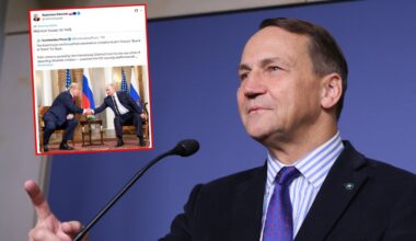 Radosław Sikorski reaguje na zaproszenie Władimira Putina do Rady Pokoju. Napisał jedno zdanie - Onet