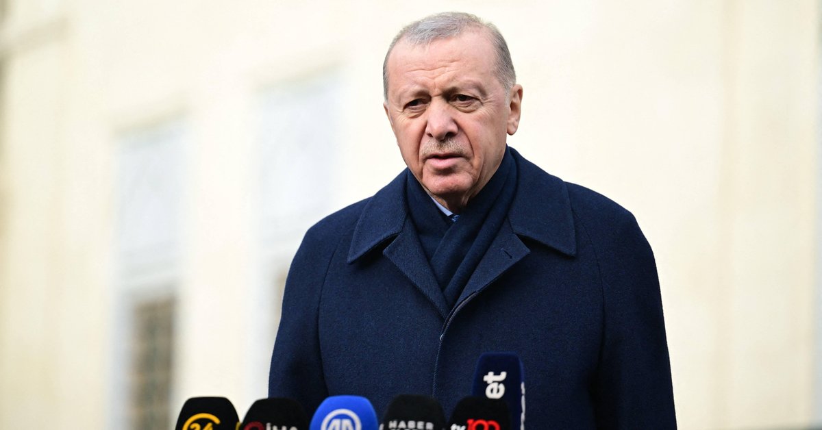 Prezydent Turcji Recep Tayyip Erdogan