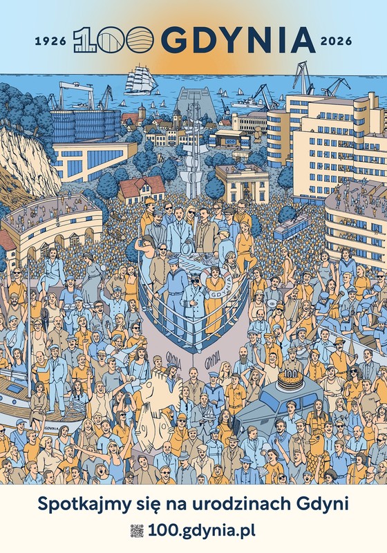 Plakat 100-lecia Gdyni