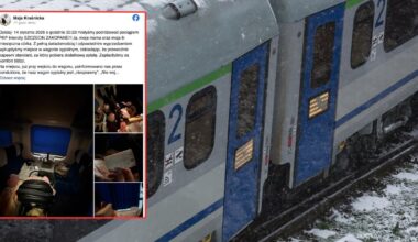 Jechała pociągiem ze Szczecina do Zakopanego. Nie wytrzymała. "Żarty PKP Intercity" (screen: Facebook/Maja Kraśnicka)