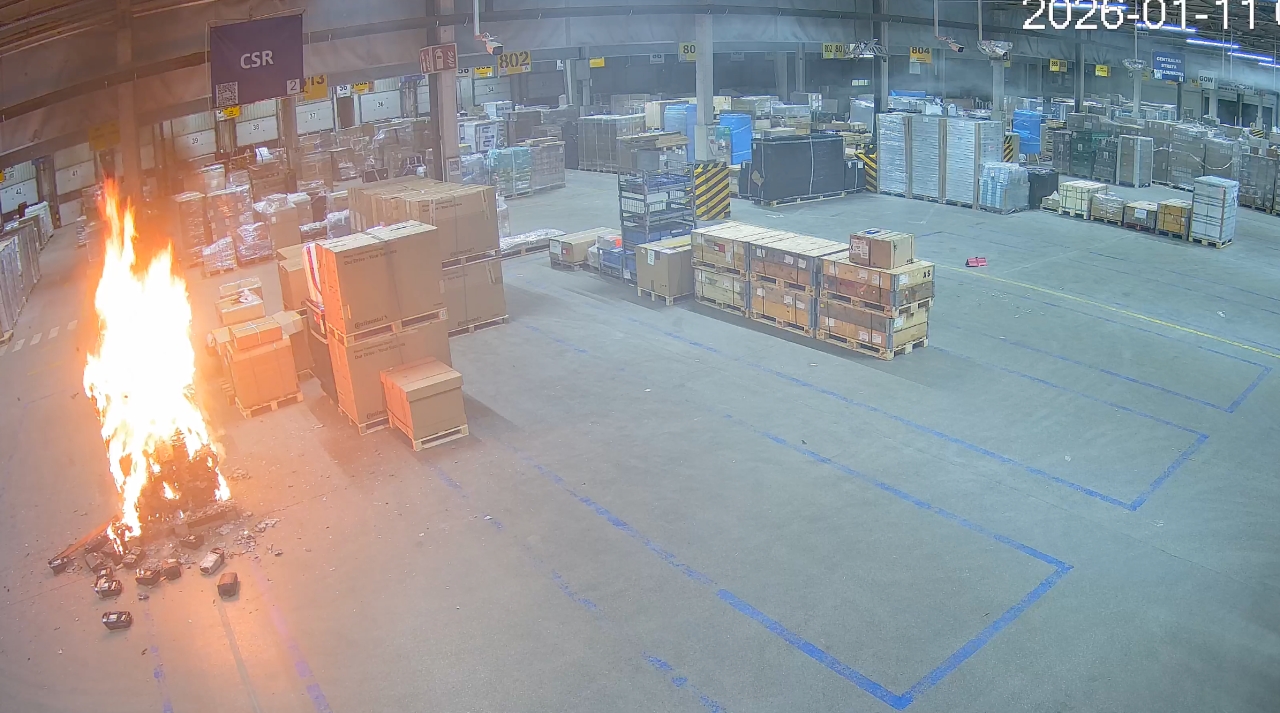 Mamy nagranie z początku pożaru w Tarnowie Podgórnym. Nie pozostawia wątpliwości