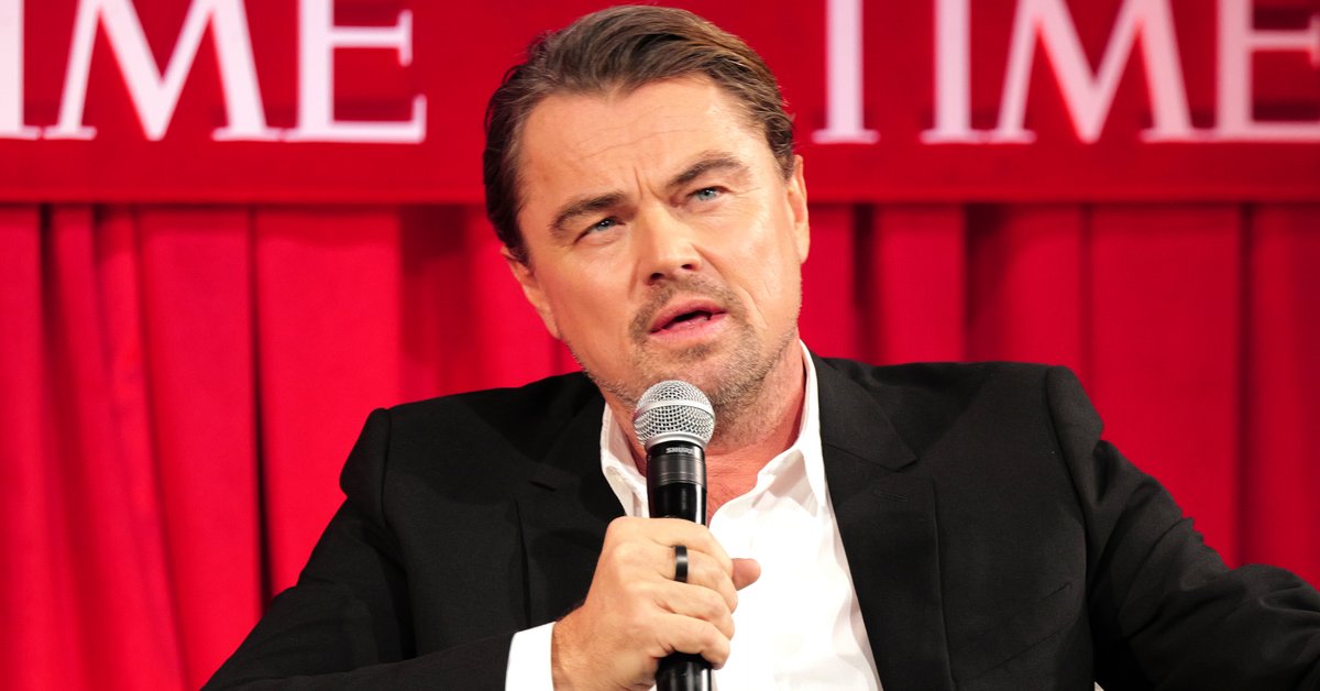 Leonardo DiCaprio podczas gali w Palm Springs