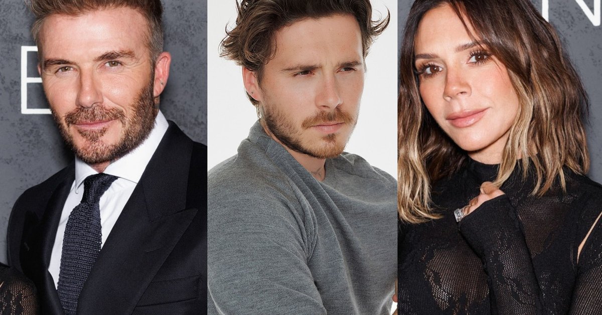 David i Victoria Beckhamowie, Brooklyn Beckham, Nicola Peltz, fot. https://www.instagram.com/nicolaannepeltzbeckham/