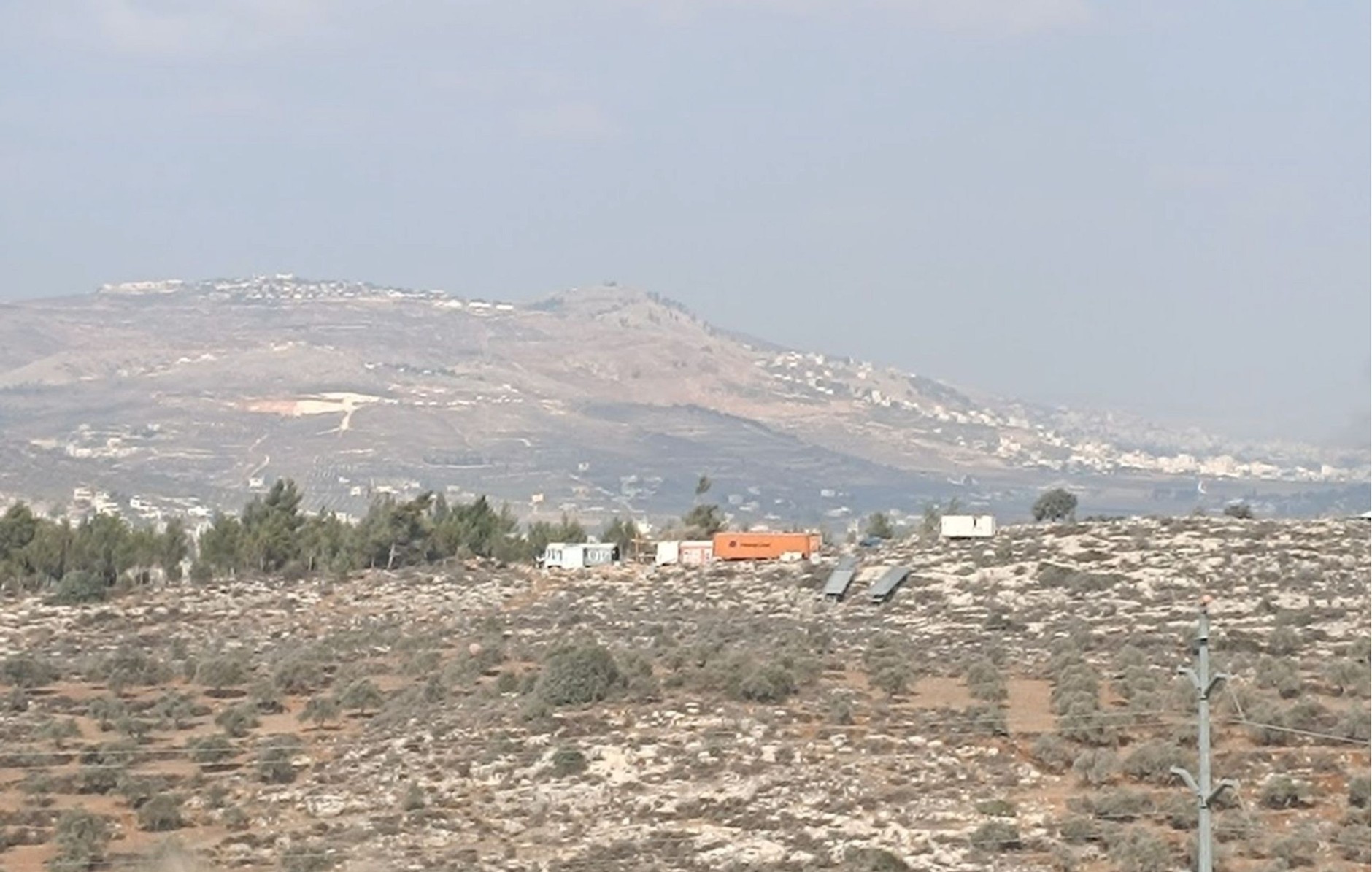 Sporne wzgórza Samarii