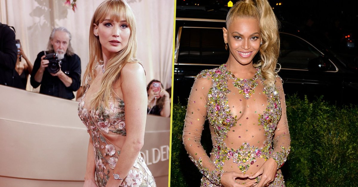 Złote Globy 2026: Jennifer Lawrence zaskoczyła nagością. Zainspirowała ją Beyoncé