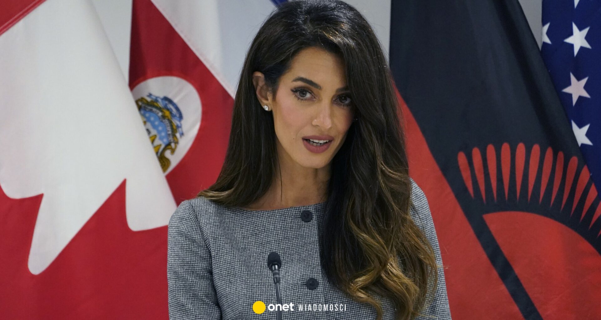 Amal Clooney przyjedzie do Polski. Wystąpi na scenie Impact'26