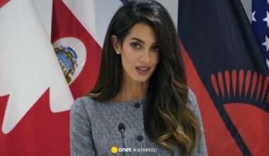 Amal Clooney przyjedzie do Polski. Wystąpi na scenie Impact'26
