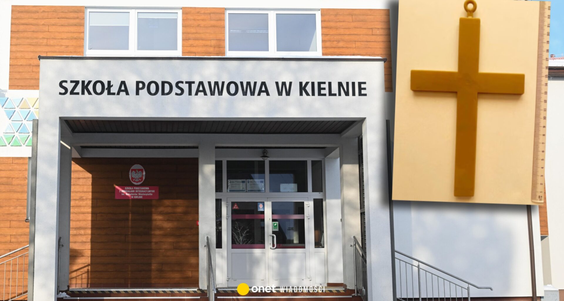 Nauczycielka z Kielna wyrzuciła krzyż do śmieci. Teraz składa odwołanie