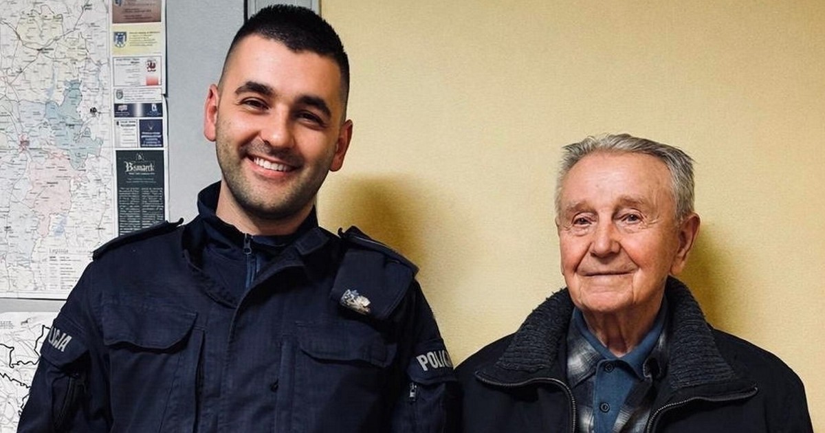 98-latek z Miastka zgubił w sklepie emeryturę. Nagle do domu zapukała policja