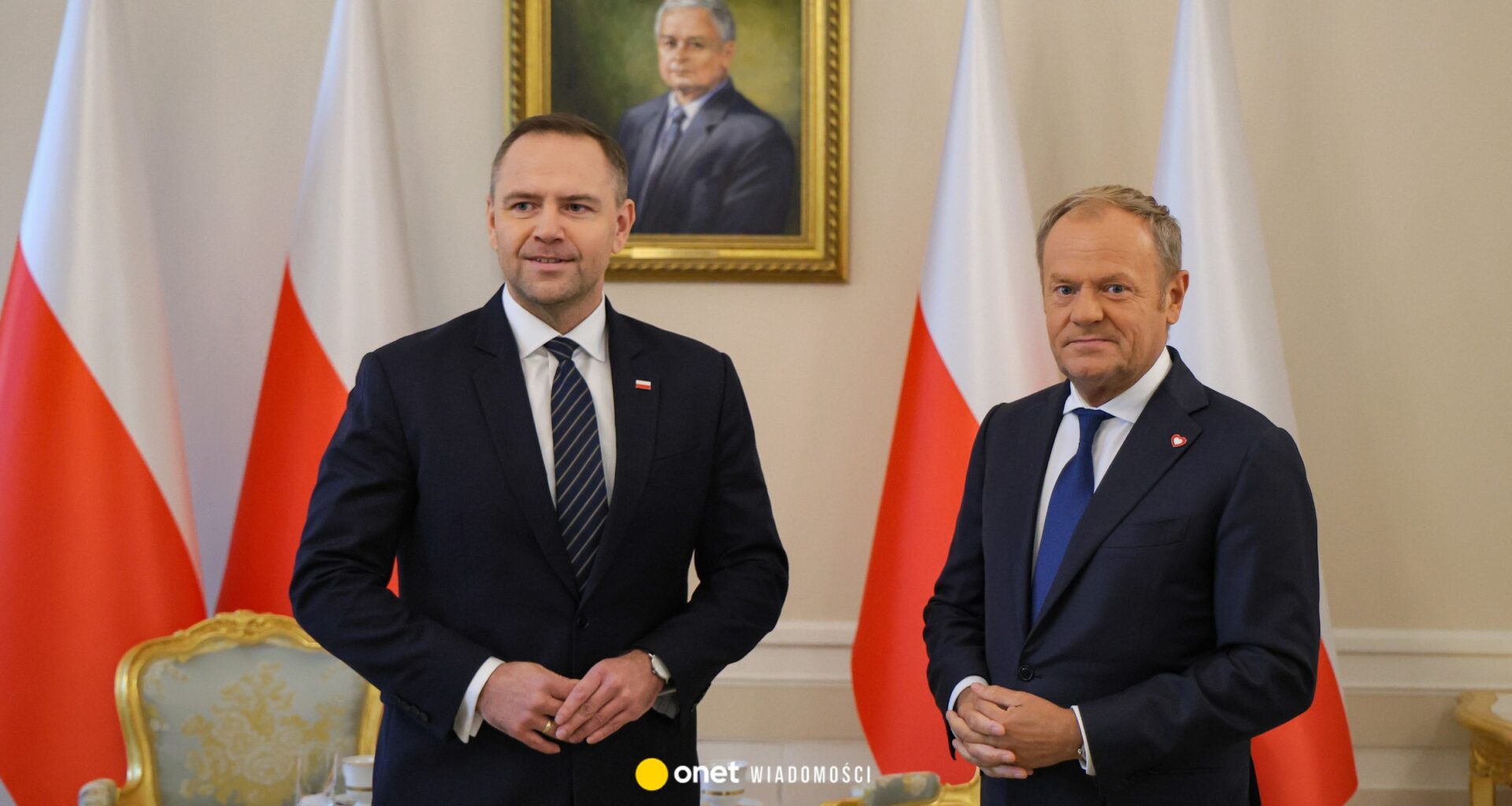 Spotkanie premiera Tuska z prezydentem Nawrockim