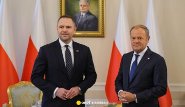 Spotkanie premiera Tuska z prezydentem Nawrockim