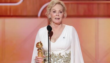 Złote Globy 2026. Ze sceny padły wulgaryzmy. Jean Smart się nie hamowała