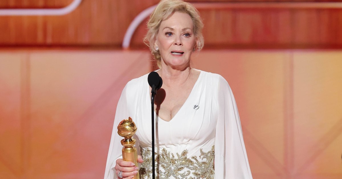 Złote Globy 2026. Ze sceny padły wulgaryzmy. Jean Smart się nie hamowała