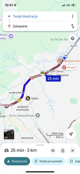 Pokonanie zaledwie 23 km zajęło nam godzinę