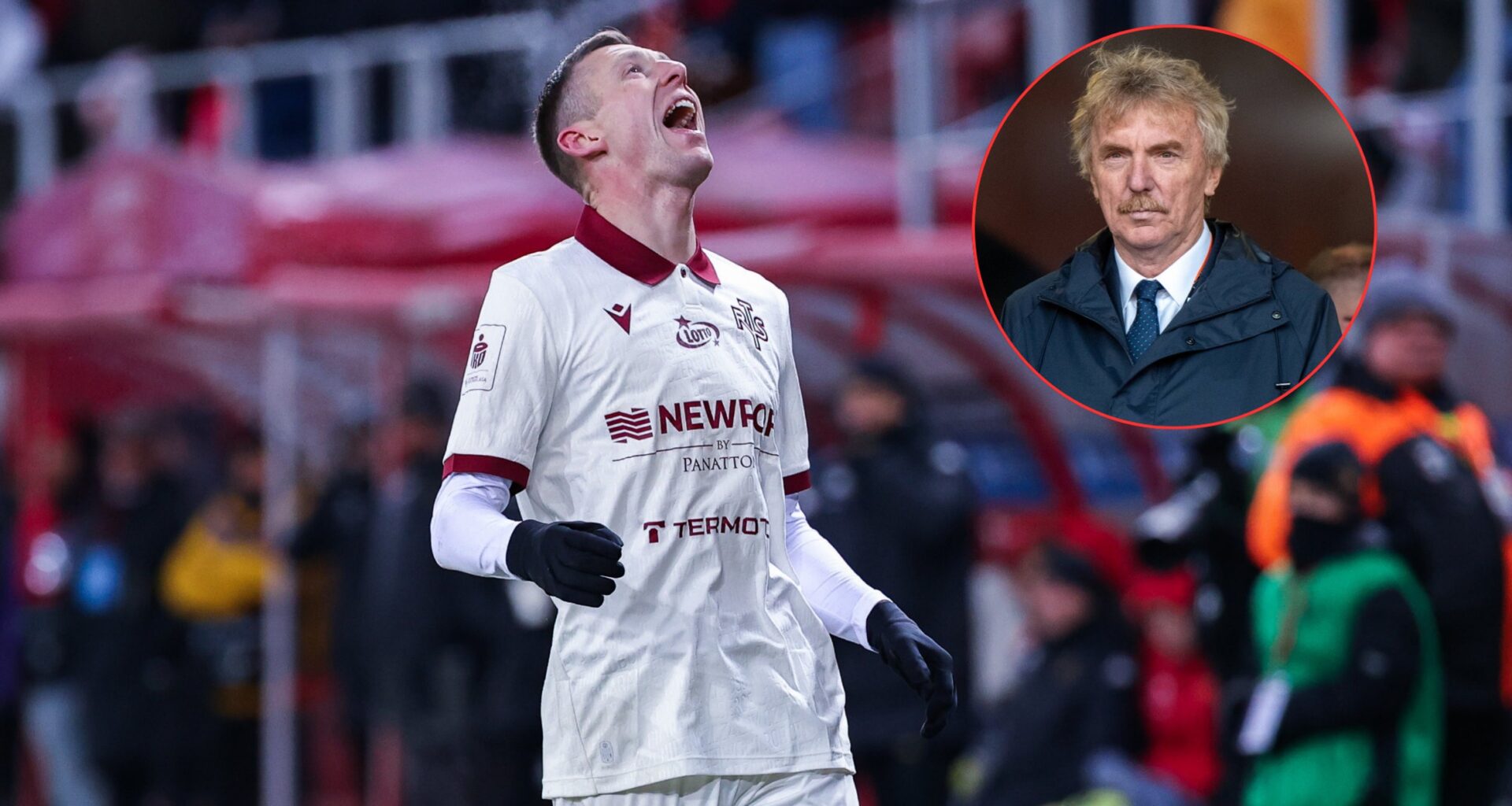 Lukas Lerager i Zbigniew Boniek