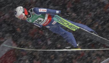 Smutne pożegnanie Kamila Stocha z Zakopanem. Anze Lanisek zwycięzcą śnieżnego Pucharu Świata - sport.tvp.pl