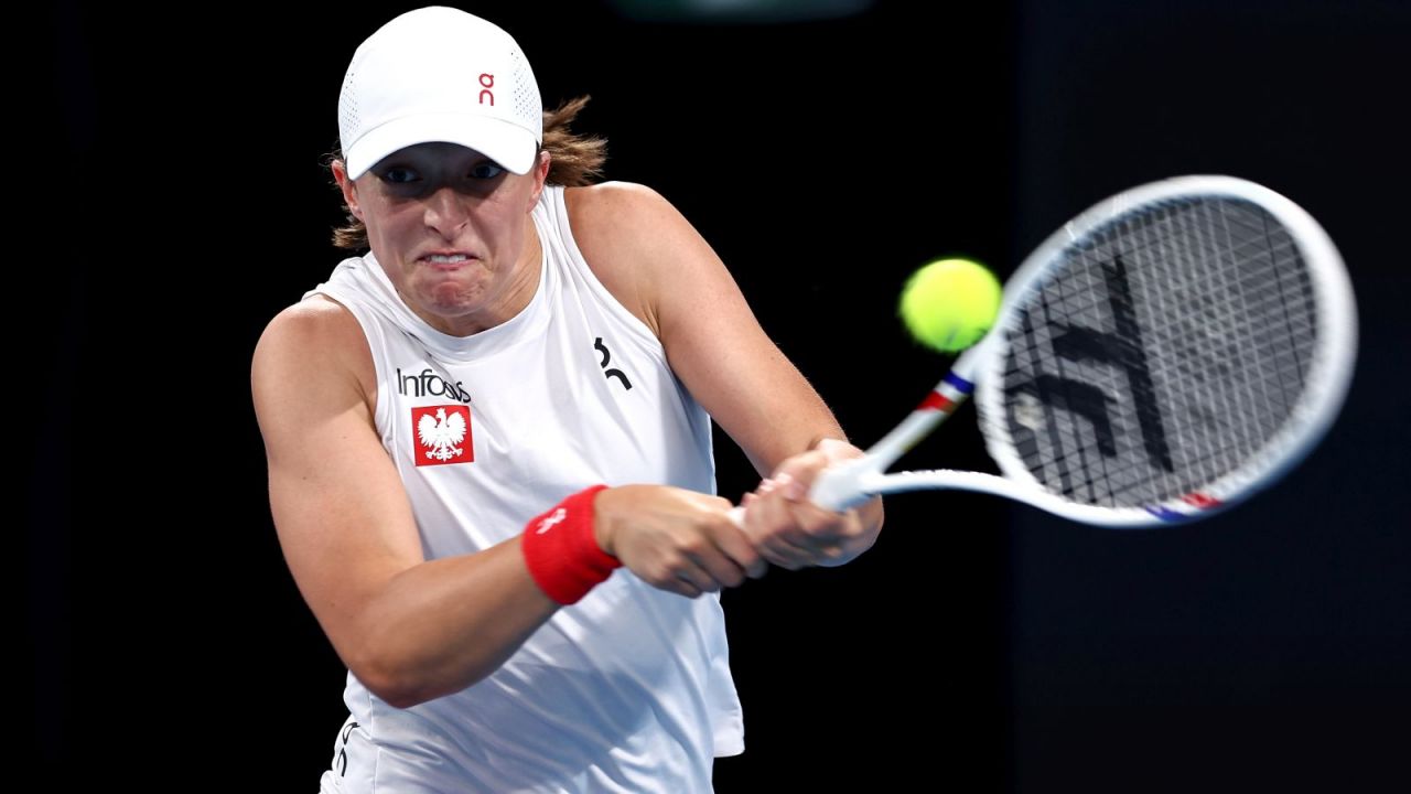 Świątek gra w United Cup. Śledź mecz z Lys! [NA ŻYWO] - sport.tvp.pl