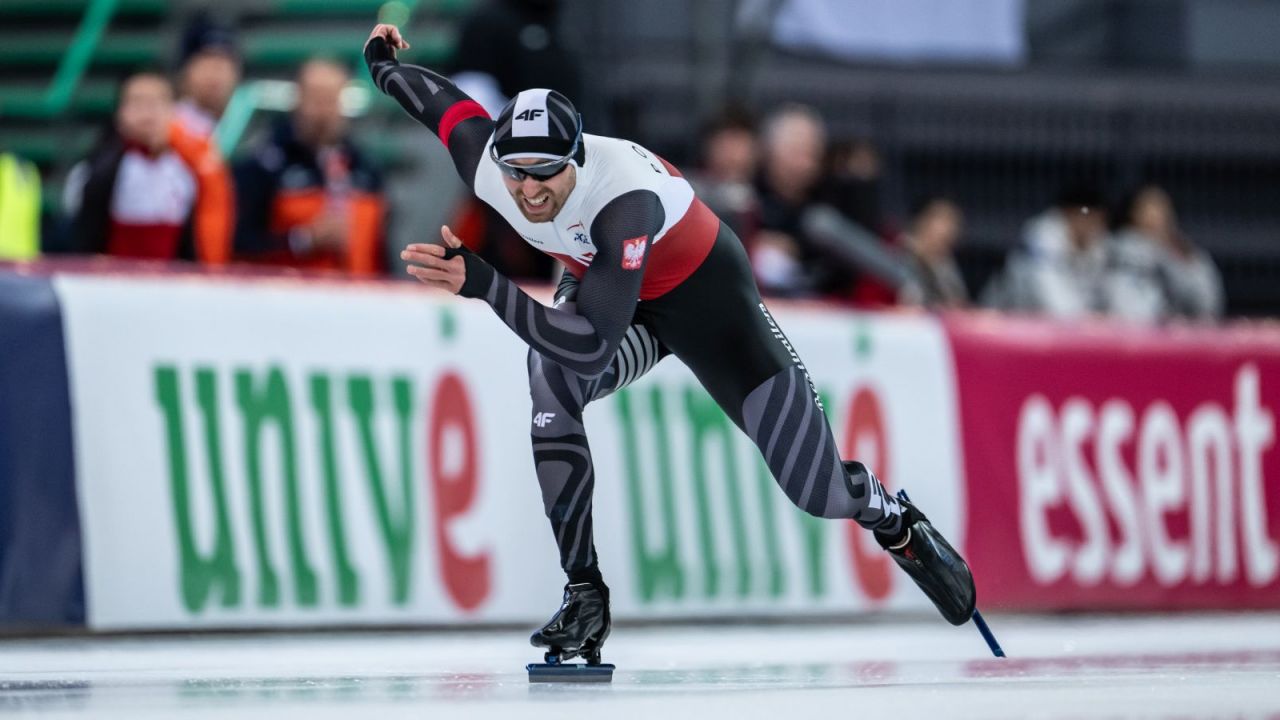 Damian Żurek mistrzem Europy w łyżwiarstwie szybkim na 1000 metrów - sport.tvp.pl