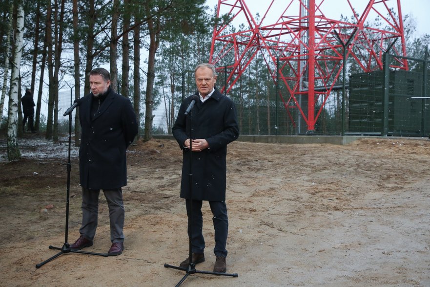 Donald Tusk i Marcin Kierwiński